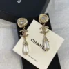 Chanel Earrings ,Golden rose knot