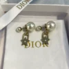 Christian Dior Earring ,star ,pearl
