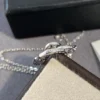 Chanel camellia pedant necklace