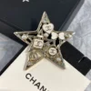 Chanel star brooch