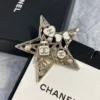 Chanel star brooch