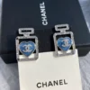 CHANEL perfume bottle earrings