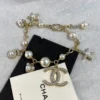 Chanel bracelet with pearl and logo