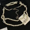 CHANEL BIJOUX FANTAS Pearl Waist Chain