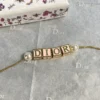 DIOR D-Dice Necklace ,Black or Pink