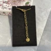 DIOR D-Dice Necklace ,Black or Pink