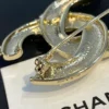 CHANEL star brooch