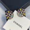 Chanel multicolor prismatic studs