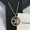 CHANEL diamond necklace ,golden/silver