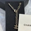 CHANEL diamond necklace ,golden/silver