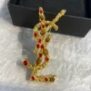 YSL Art Deco Brooch