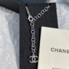 CHANEL crystal multicolor flower necklace