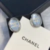 CHANEL Mirror studs