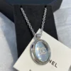 CHANEL Mirror necklace