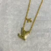 Golden LV Pedant necklace