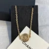 Chanel golden necklace