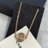 Chanel golden necklace