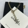 Chanel golden necklace