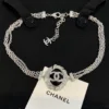 ​​CHANEL layered choker