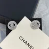 ​​CHANEL cystal ear studs