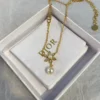 ​​Dior sunflower necklace ,sunflower bracelet