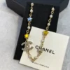 Chanel  crystal necklace with multicolor star shape crystal