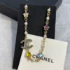 Chanel  crystal necklace with multicolor star shape crystal