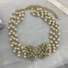 DIOR Butterfly Pearl Necklace​