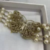 DIOR Butterfly Pearl Necklace​