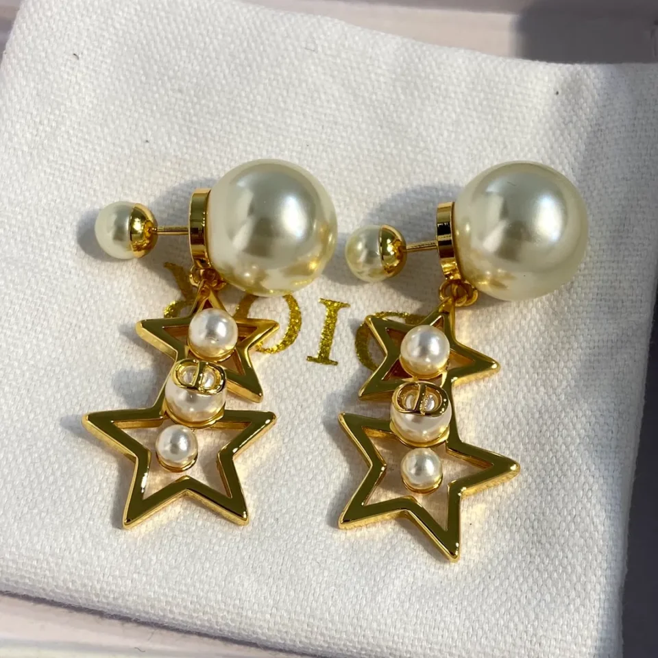 Dior celestial earrings