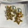 Dior celestial earrings