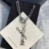 CHANEL star pedant necklace