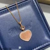 Chopard happy hearts necklace ,paved