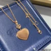 Chopard happy hearts necklace ,paved