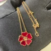 Chopard  happy hearts flowers necklace