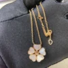 Chopard  happy hearts flowers necklace