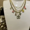 CHANEL Vintage Necklace,multicolors