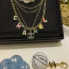 CHANEL Vintage Necklace,multicolors
