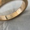 LOVE ring, classic model, paved