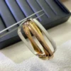 Trinity bracelet, cushion-shaped