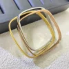 Trinity bracelet, cushion-shaped