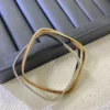 Trinity bracelet, cushion-shaped