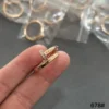 JUSTE UN CLOU RINGS classic model ,small model ,diamonds