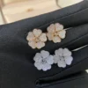 Chopard happy hearts flowers diamonds earrings