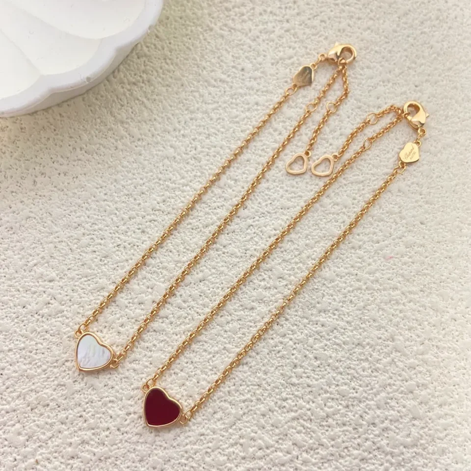 Chopard my happy hearts bracelet, on chain