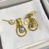 D-Drop Earrings