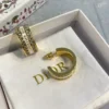 Dior Night Code Hoop Earrings