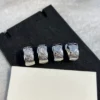 Chanel coco crush earrings ,diamonds