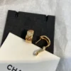 Chanel coco crush earrings ,diamonds