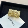 CHANEL Brooch B23K Matelasse bag motif Gold Metal